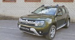 1 139 р. Защитная сетка решетки радиатора РА Renault Duster HS рестайлинг (2015-2021)  с доставкой в г. Омск. Увеличить фотографию 3