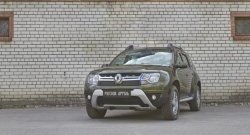 579 р. Зимняя заглушка решетки радиатора РА  Renault Duster  HS (2015-2021) рестайлинг  с доставкой в г. Омск. Увеличить фотографию 5