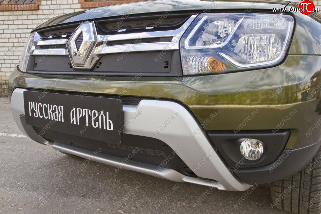 579 р. Зимняя заглушка решетки радиатора РА  Renault Duster  HS (2015-2021) рестайлинг  с доставкой в г. Омск