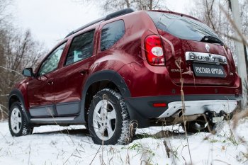 Диффузор заднего бампера RA Renault Duster HS дорестайлинг (2010-2015)