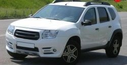 15 999 р. Передний бампер Sport Renault Duster HS дорестайлинг (2010-2015) (Неокрашенный)  с доставкой в г. Омск. Увеличить фотографию 2