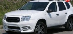 15 999 р. Передний бампер Sport Renault Duster HS дорестайлинг (2010-2015) (Неокрашенный)  с доставкой в г. Омск. Увеличить фотографию 3