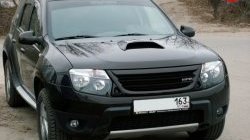 4 399 р. Решётка радиатора Next №2 Renault Duster HS рестайлинг (2015-2021) (Неокрашенная)  с доставкой в г. Омск. Увеличить фотографию 2