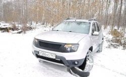 899 р. Реснички на фары DM-Style  Renault Duster  HS (2010-2021) дорестайлинг, рестайлинг (Неокрашенные)  с доставкой в г. Омск. Увеличить фотографию 4