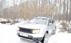 899 р. Реснички на фары DM-Style  Renault Duster  HS (2010-2021) дорестайлинг, рестайлинг (Неокрашенные)  с доставкой в г. Омск. Увеличить фотографию 5