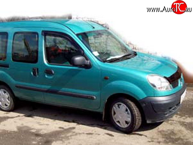 3 459 р. Дефлекторы окон (ветровики) Novline 2 шт. Renault Kangoo KC рестайлинг (2003-2007)  с доставкой в г. Омск