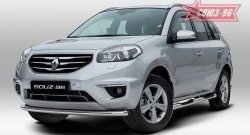 Защита переднего бампера одинарная Souz-96 Premium (d60) Renault Koleos 1 Phase 3 (2013-2016)