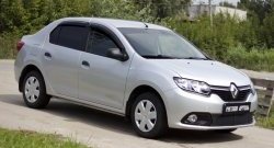 1 799 р. Защитная сетка в нижнюю часть бампера RA Renault Logan 2 дорестайлинг (2014-2018)  с доставкой в г. Омск. Увеличить фотографию 2