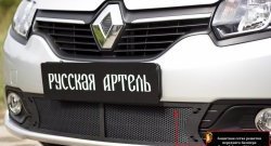 1 799 р. Защитная сетка в нижнюю часть бампера RA Renault Logan 2 дорестайлинг (2014-2018)  с доставкой в г. Омск. Увеличить фотографию 6