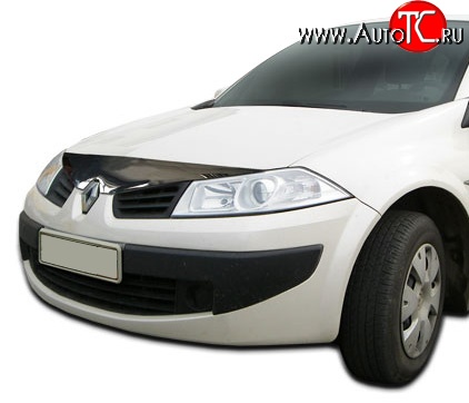 2 069 р. Дефлектор капота NovLine Renault Megane седан  дорестайлинг (2002-2006)  с доставкой в г. Омск