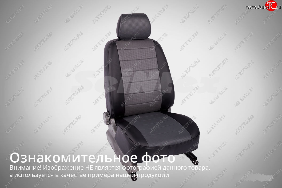 5 199 р. Чехлы для сидений SeiNtex (экокожа, 40/60) Renault Sandero (BS) (2009-2014)  с доставкой в г. Омск