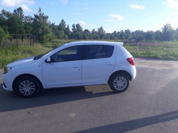 6 499 р. Спойлер INMAX Renault Sandero (B8) дорестайлинг (2014-2018) (неокрашенный)  с доставкой в г. Омск. Увеличить фотографию 5