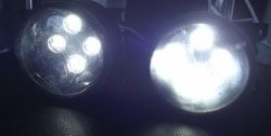 2 179 р. Разработка и создание уникальных дневных ходовых огней LED АвтоТК Geely Emgrand X7 1-ый рестайлинг (2015-2018) (4 LED/модуль, Цвет свечения: холодный белый, Выключение ДХО при габаритах, Взамен ПТФ)  с доставкой в г. Омск. Увеличить фотографию 6