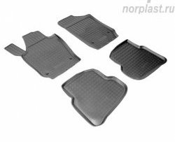 2 099 р. Комплект ковриков в салон Norplast  Seat Ibiza ( 6J,6P универсал,  6J хэтчбэк 5 дв.) (2008-2012) дорестайлинг, доресталийнг  с доставкой в г. Омск. Увеличить фотографию 1