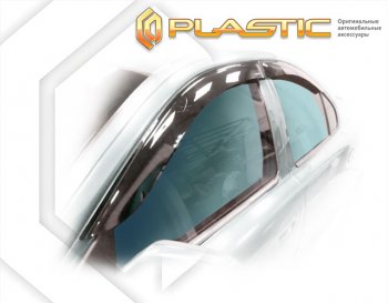 Дефлектора окон CA-Plastic Volvo (Вольво) S60 (С60)  RS,RH седан (2000-2010) RS,RH седан дорестайлинг, рестайлинг