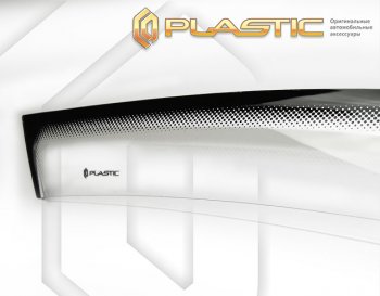 2 299 р. Ветровики дверей CA-Plastic  Honda StepWagon  5 RP1,RP2, RP3, RP4, RP5 (2017-2022)  минивэн рестайлинг (Серия Comfort черная)  с доставкой в г. Омск. Увеличить фотографию 1