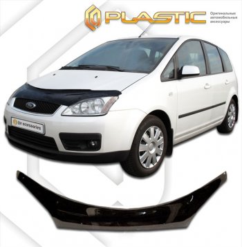 Дефлектор капота (exclusive) CA-Plastic Ford (Форд) C-max (С-макс)  Mk1 (2003-2007) Mk1 доресталинг