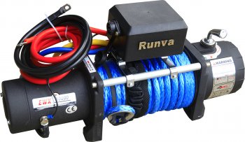 Лебёдка электрическая 12V Runva 10000 lbs 4500 кг Toyota 4Runner N280 рестайлинг (2013-2025)