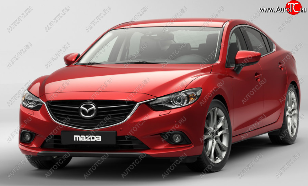 12 649 р. Капот BodyParts Mazda 6 GJ 1 рестайлинг универсал (2015-2018) (Неокрашенный)  с доставкой в г. Омск