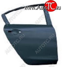 15 449 р. Правая дверь задняя BodyParts  Mazda 3/Axela  BL (2009-2013) дорестайлинг седан, рестайлинг седан (Неокрашенная)  с доставкой в г. Омск