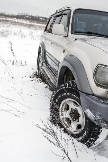 43 999 р. Защита порогов с подножкой РИФ Toyota Land Cruiser J105 (1998-2007)  с доставкой в г. Омск. Увеличить фотографию 3