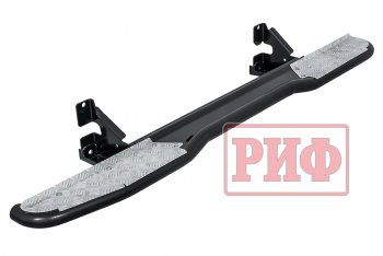 Защита порогов с подножкой РИФ Toyota (Тойота) Land Cruiser Prado (Лэнд)  J120 (2002-2009) J120