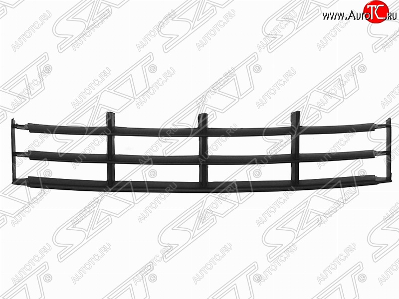 1 129 р. Решётка в передний бампер SAT Skoda Fabia Mk2 хэтчбэк рестайлинг (2010-2014)  с доставкой в г. Омск