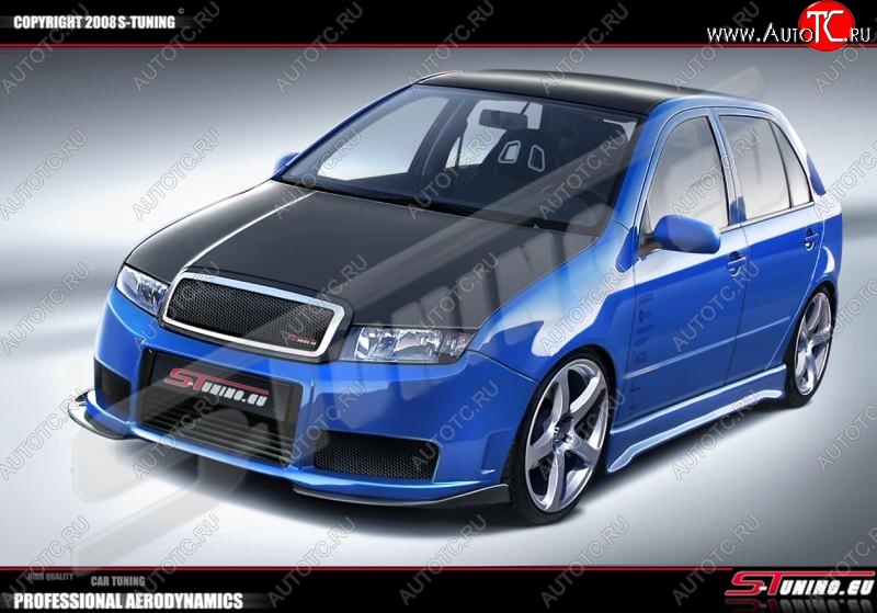 28 999 р. Передний бампер ST  Skoda Fabia  Mk1 (2004-2008) седан рестайлинг, хэтчбек рестайлинг  с доставкой в г. Омск