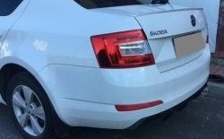 6 199 р. Накладка на задний бампер Rieger Style Skoda Octavia A7 дорестайлинг универсал (2012-2017) (Неокрашенная)  с доставкой в г. Омск. Увеличить фотографию 7