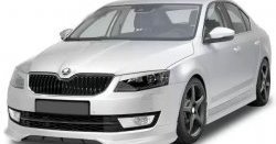 5 999 р. Пороги накладки CT Skoda Octavia A7 дорестайлинг лифтбэк (2012-2017) (Неокрашенные)  с доставкой в г. Омск. Увеличить фотографию 2