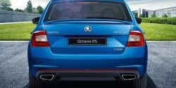 5 849 р. Спойлер RS Skoda Octavia A7 дорестайлинг лифтбэк (2012-2017) (Неокрашенный)  с доставкой в г. Омск. Увеличить фотографию 4