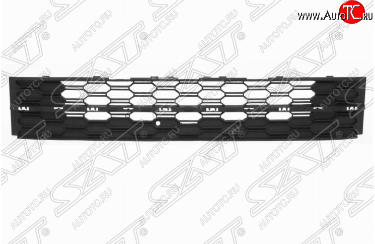 1 459 р. Решетка в передний бампер SAT (под молдинг) Skoda Octavia A7 рестайлинг универсал (2016-2020)  с доставкой в г. Омск