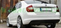 6 249 р. Пороги накладки CT Skoda Rapid NH1 хэтчбэк дорестайлинг (2012-2017) (Неокрашенные)  с доставкой в г. Омск. Увеличить фотографию 5