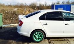 4 999 р. Спойлер RS style Skoda Rapid NH3 дорестайлинг лифтбэк (2012-2017) (Неокрашенный)  с доставкой в г. Омск. Увеличить фотографию 12