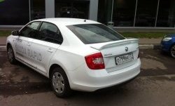 3 449 р. Спойлер Style Skoda Rapid NH3 дорестайлинг лифтбэк (2012-2017) (Неокрашенный)  с доставкой в г. Омск. Увеличить фотографию 6