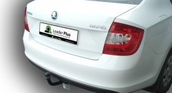 6 549 р. Фаркоп Лидер Плюс.  Skoda Rapid ( NH3,  NH1) (2012-2017), Volkswagen Polo  5 (2009-2020) (Без электропакета)  с доставкой в г. Омск. Увеличить фотографию 4