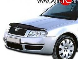 2 879 р. Дефлектор капота NovLine Skoda Superb B6 (3T) лифтбэк дорестайлинг (2008-2013)  с доставкой в г. Омск. Увеличить фотографию 1