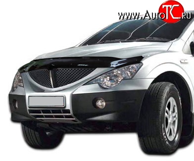 2 699 р. Дефлектор капота NovLine SSANGYONG Actyon 1 (2006-2010)  с доставкой в г. Омск