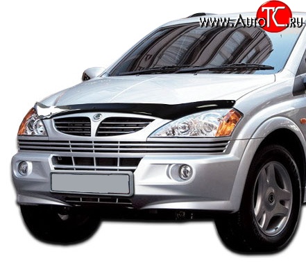 593 р. Дефлектор капота NovLine SSANGYONG Kyron дорестайлинг (2005-2007)  с доставкой в г. Омск