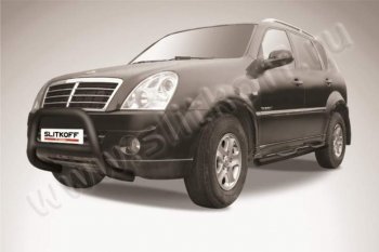 Кенгурятник d76 низкий SSANGYONG Rexton Y250 (2006-2012)