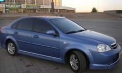 5 949 р. Накладка Street Edition на передний бампер Chevrolet Lacetti седан (2002-2013) (Неокрашенная)  с доставкой в г. Омск. Увеличить фотографию 2