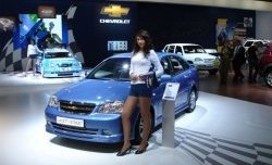 5 949 р. Накладка Street Edition на передний бампер Chevrolet Lacetti седан (2002-2013) (Неокрашенная)  с доставкой в г. Омск. Увеличить фотографию 3