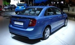 7 899 р. Пороги накладки Street Edition Chevrolet Lacetti седан (2002-2013) (Неокрашенные)  с доставкой в г. Омск. Увеличить фотографию 2