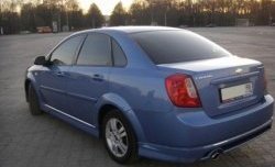 7 899 р. Пороги накладки Street Edition Chevrolet Lacetti седан (2002-2013) (Неокрашенные)  с доставкой в г. Омск. Увеличить фотографию 4