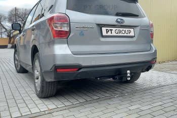 14 999 р. Фаркоп Petroil Tuning (съемный квадрат) Subaru Forester SJ дорестайлинг (2012-2016)  с доставкой в г. Омск. Увеличить фотографию 4