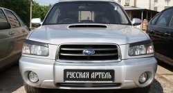 1 099 р. Реснички фар RA Subaru Forester SG дорестайлинг (2002-2005) (Неокрашенные)  с доставкой в г. Омск. Увеличить фотографию 3