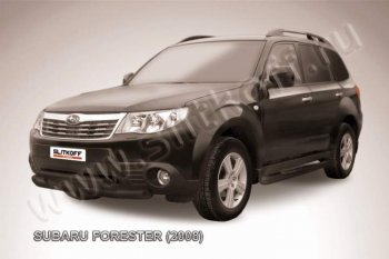 Защита переднего бампер Slitkoff Subaru (Субару) Forester (Форестер)  SH (2008-2013) SH