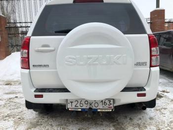 6 949 р. Пластиковый колпак запасного колеса SUZUKI (верхняя часть, 225/70/16)  Suzuki Grand Vitara ( FTB03 3 двери,  3TD62, TL52 5 дверей,  JT 5 дверей,  JT 3 двери,  JT) - Grand Vitara XL7 (неокрашенный)  с доставкой в г. Омск. Увеличить фотографию 10