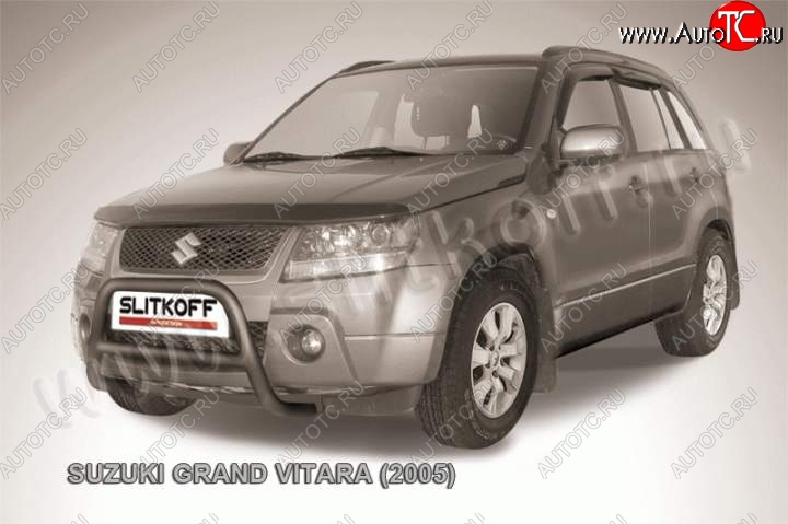 14 999 р. Кенгурятник d57 низкий  Suzuki Grand Vitara ( JT 3 двери,  JT 5 дверей) (2008-2012) 1-ый рестайлинг, 1-ый рестайлинг (Цвет: серебристый)  с доставкой в г. Омск