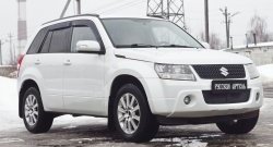 1 669 р. Защитная сетка решетки переднего бампера РА  Suzuki Grand Vitara ( JT 3 двери,  JT 5 дверей) (2008-2012) 1-ый рестайлинг, 1-ый рестайлинг  с доставкой в г. Омск. Увеличить фотографию 2